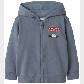 Name It Cardigan m. Htte - NmmVoltinus - Flint Stone/Fire Truck