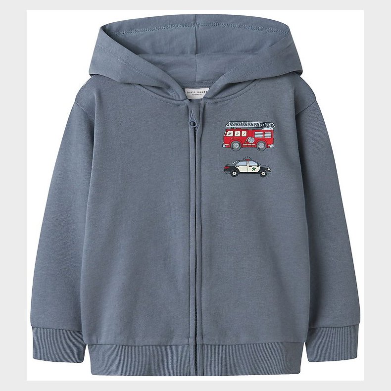 Name It Cardigan m. Htte - NmmVoltinus - Flint Stone/Fire Truck