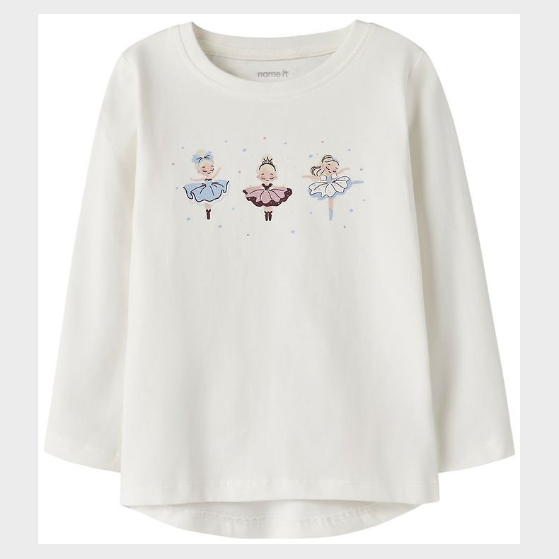 Name It Bluse - NmfVix - Cloud Dancer/Dance