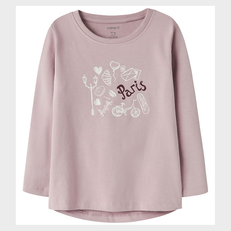 Name It Bluse - NmfVix - Keepsake Lilac/Paris