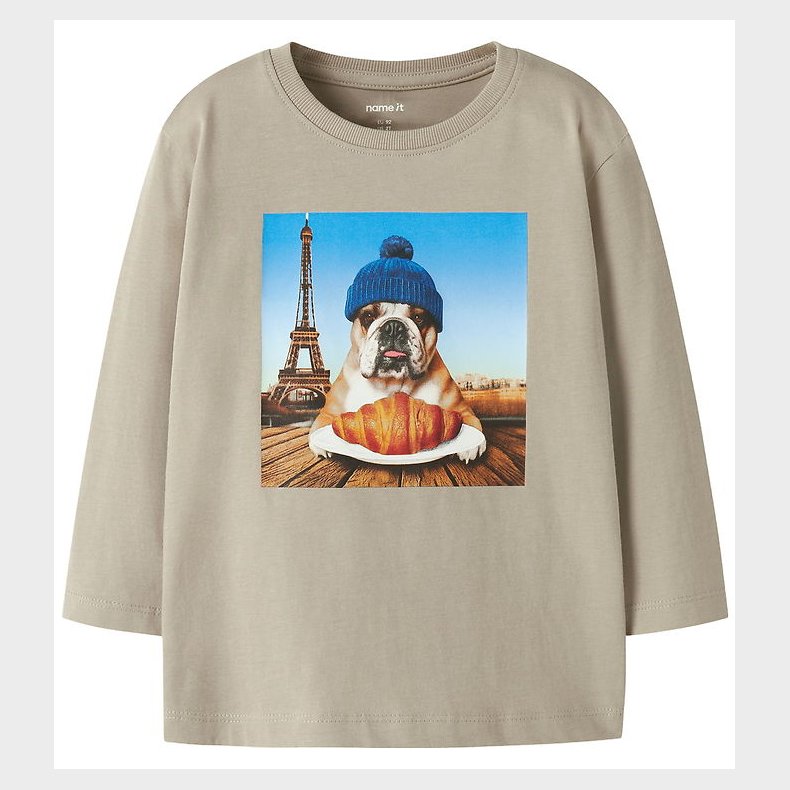 Name It Bluse - NmmVoto - Island Fossil/Dog Paris