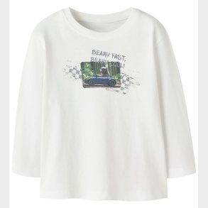 Name It Bluse - NmmVoto - Cloud Dancer/Bear Car