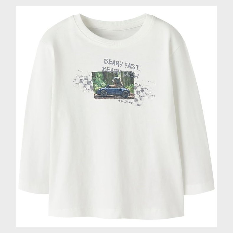 Name It Bluse - NmmVoto - Cloud Dancer/Bear Car