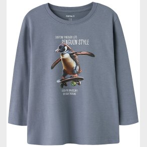 Name It Bluse - NmmVoto - Flint Stone/Penquin