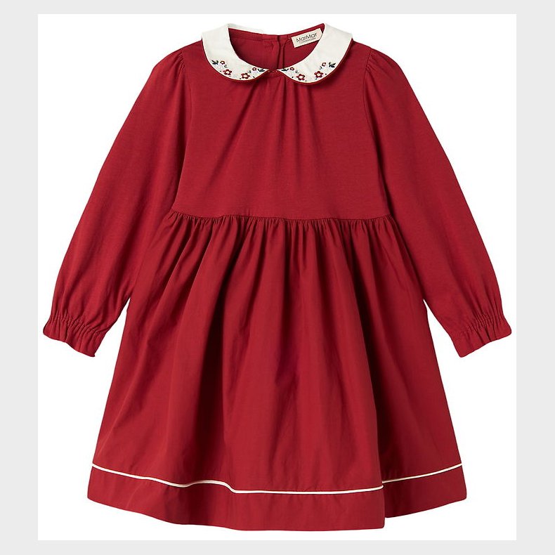 MarMar Kjole - Bomuld/Modal - Dielle - Hibiscus Red