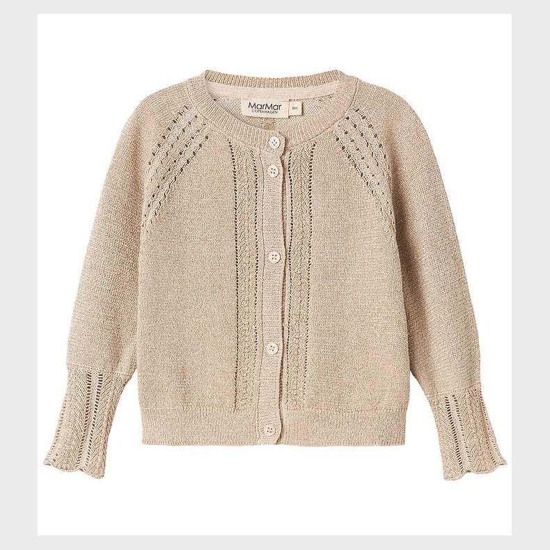 MarMar Cardigan - Tillie B - Gold Glitter