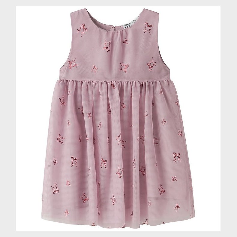 Name It Kjole - NmfVabos - Keepsake Lilac/Bows