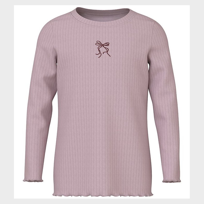 Name It Bluse - NmfVemma - Keepsake Lilac/Bow Embroidery