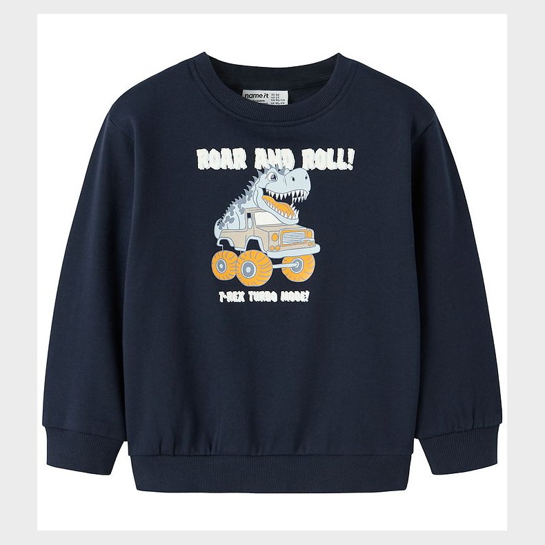 Name It Sweatshirt - Nmmvildar - Navy Blazer/Dino Car