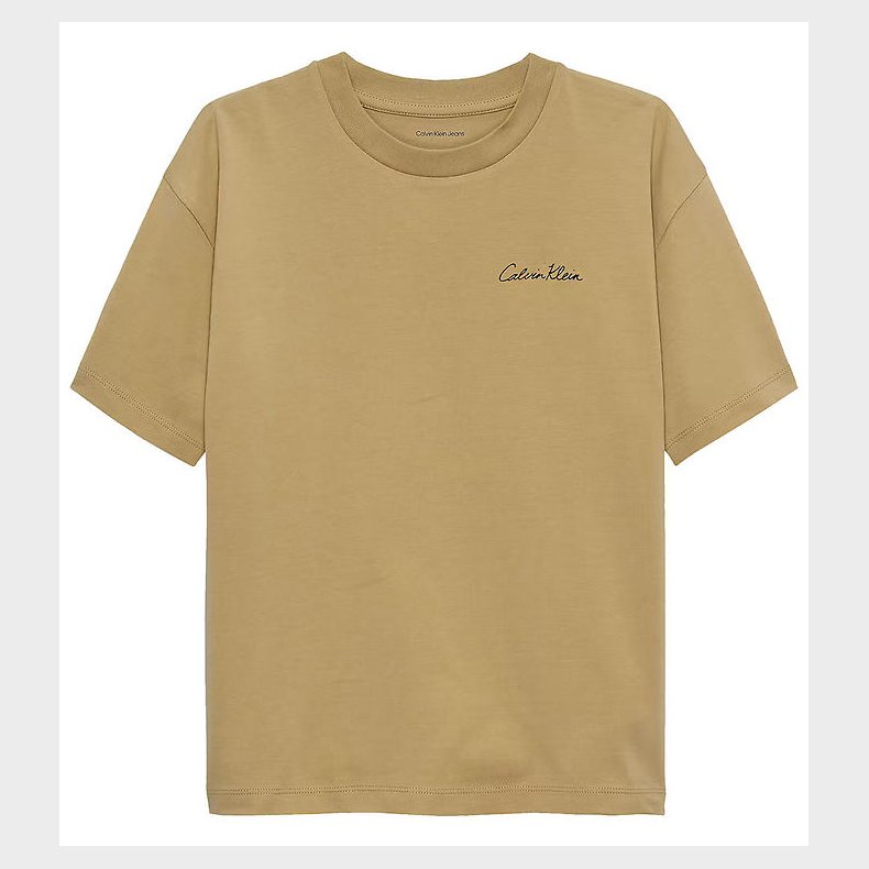 Calvin Klein T-shirt - Polaroid - Sandy Beige