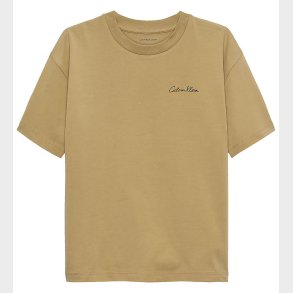 Calvin Klein T-shirt - Polaroid - Sandy Beige