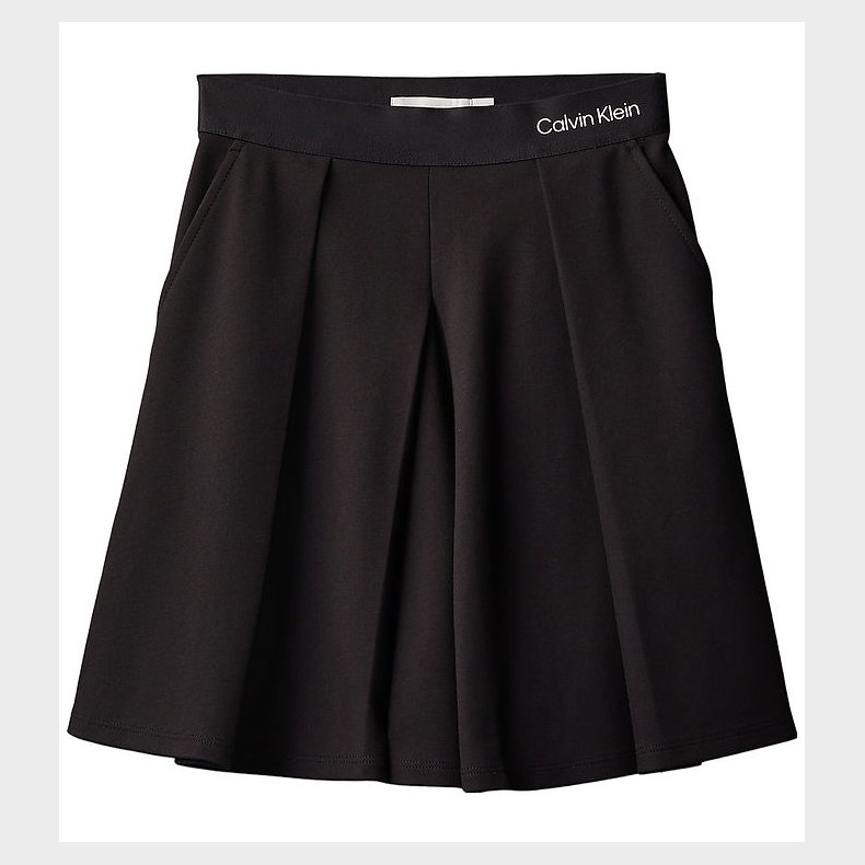 Calvin Klein Nederdel - Punto - Sort