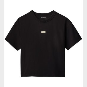 Calvin Klein T-shirt - Folded Logo Label - CKBlack