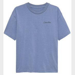 Calvin Klein T-shirt - Polaroid - Satin Blue