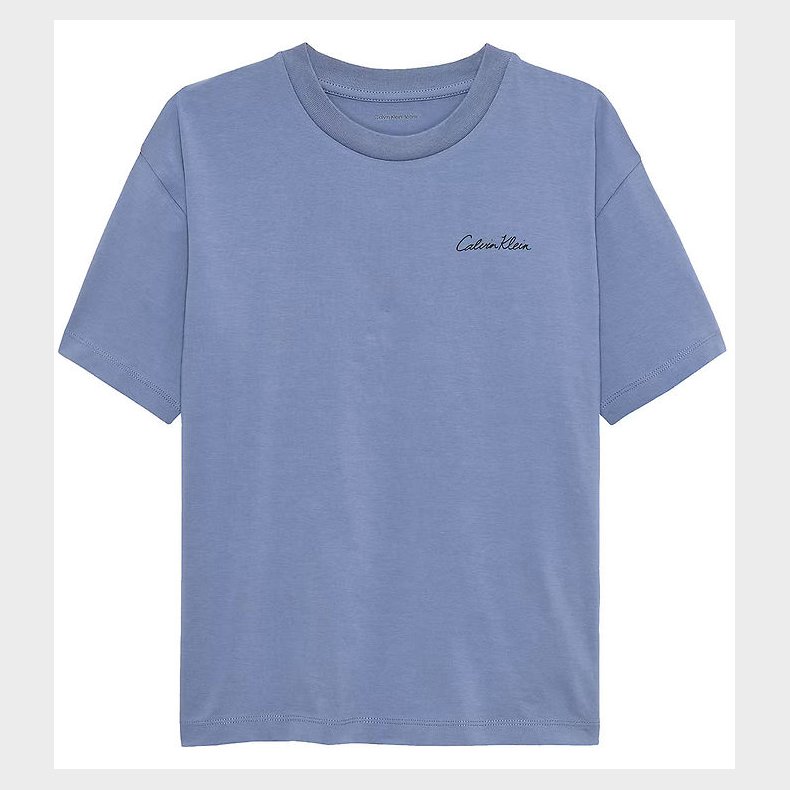 Calvin Klein T-shirt - Polaroid - Satin Blue