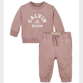 Calvin Klein Sweatst - Varsity - Noble Rose