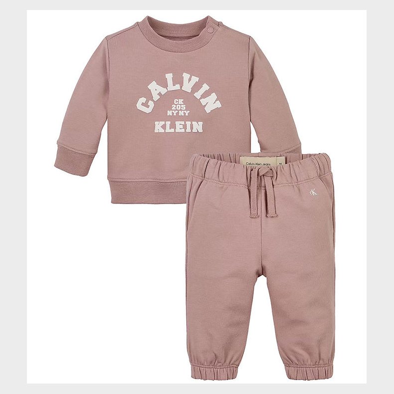 Calvin Klein Sweats�t - Varsity - Noble Rose