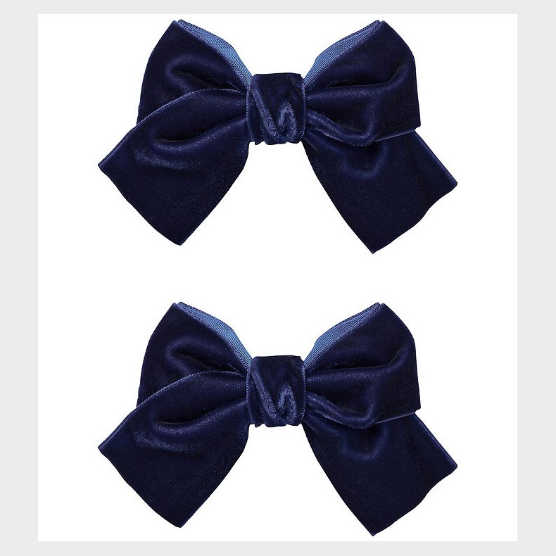 Name It Hrklemme - 2-pak - NmfRelvet - Beacon Blue