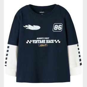 Name It Bluse - NmmRichael - Navy Blazer