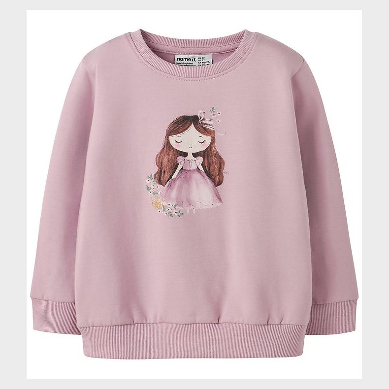 Name It Sweatshirt - NmfRonesse - Keepsake Lilac