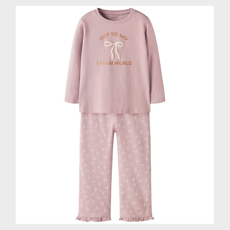 Name It Nattj - 2-delt - NmfRagna - Keepsake Lilac m. Print