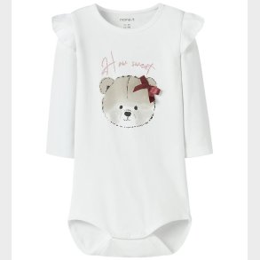 Name It Body l/ - NbfRindy - Bright White