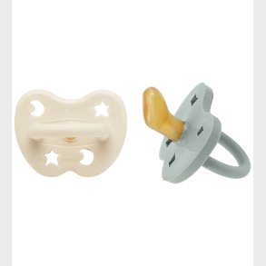 Hevea Sutter - 3-36 mdr - 2-pak - Milky White & Gorgeous Grey