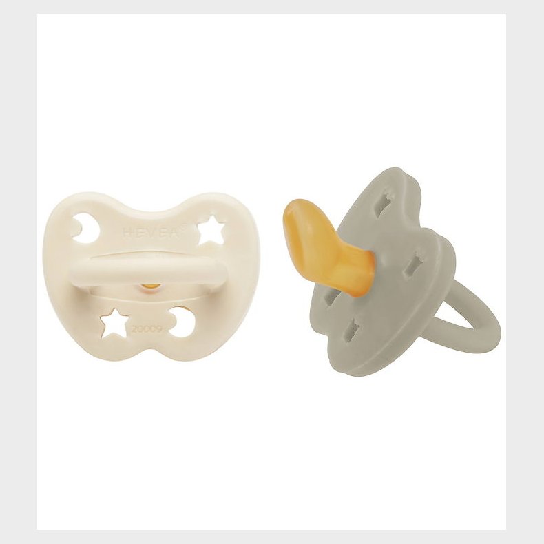 Hevea Sutter - 3-36 mdr - 2-pak - Oatmilk & Milky White