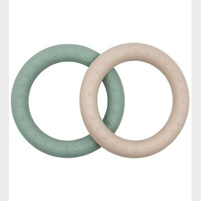 Hevea Bidering - 2-pak - Sand & Seafoam Blue