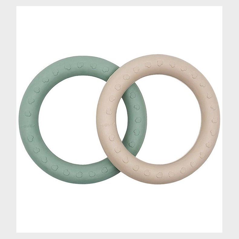 Hevea Bidering - 2-pak - Sand & Seafoam Blue