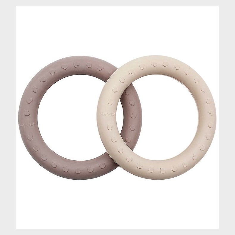 Hevea Bidering - 2-pak - Sand & Tan Beige