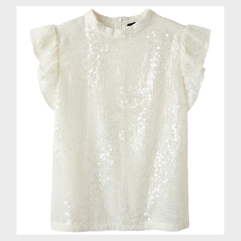 LMTD Bluse - NlfRisianna - White Alyssum