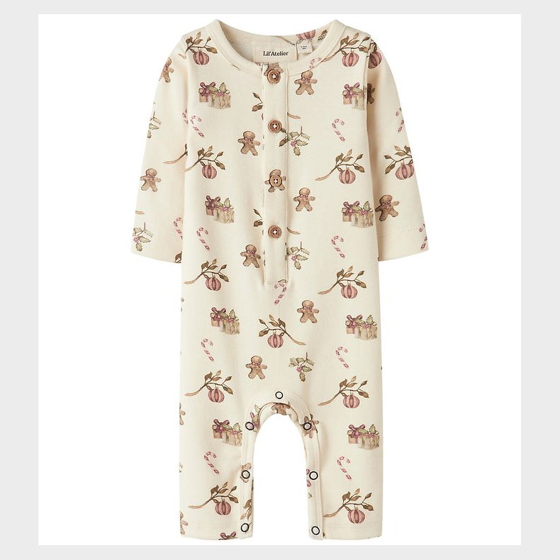 Lil Atelier Heldragt - NbnLayo - Turtledove/Christmas