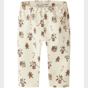 Lil' Atelier Leggins - NbnLayo - Turtledove/Christmas