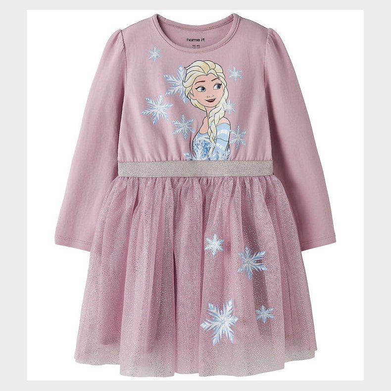 Name It Kjole - NmfOsimi - Frozen - Keepsake Lilac