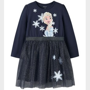 Name It Kjole - NmfOsimi - Frozen - Navy Blazer