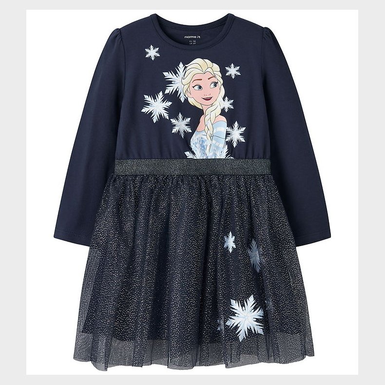 Name It Kjole - NmfOsimi - Frozen - Navy Blazer