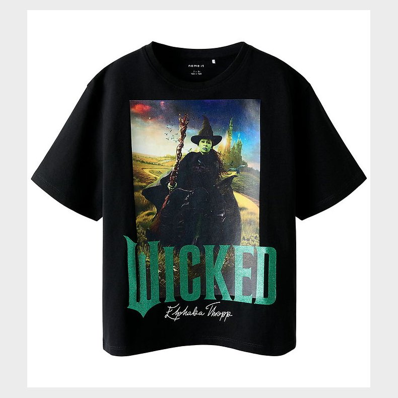 Name It T-shirt - NkfNira - Wicked - Black