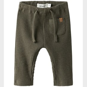 Lil' Atelier Bukser - Rib - NbmRajo - Sea Turtle