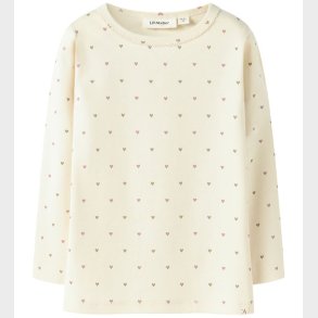 Lil Atelier Bluse - NmfFlalo - Turtledove/Heart