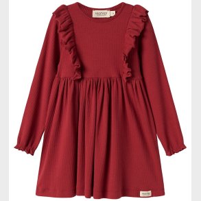MarMar Kjole - Modal/Rib - Dikte - Hisbiscus Red
