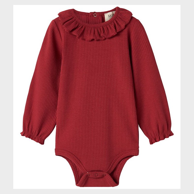 MarMar Body l/ - Rib/Modal - Brandine - Hibiscus Red