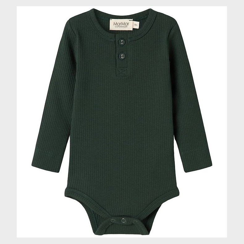 MarMar Body l/ - Rib/Modal - Dark Leaf