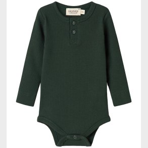 MarMar Body l/ - Rib/Modal - Dark Leaf