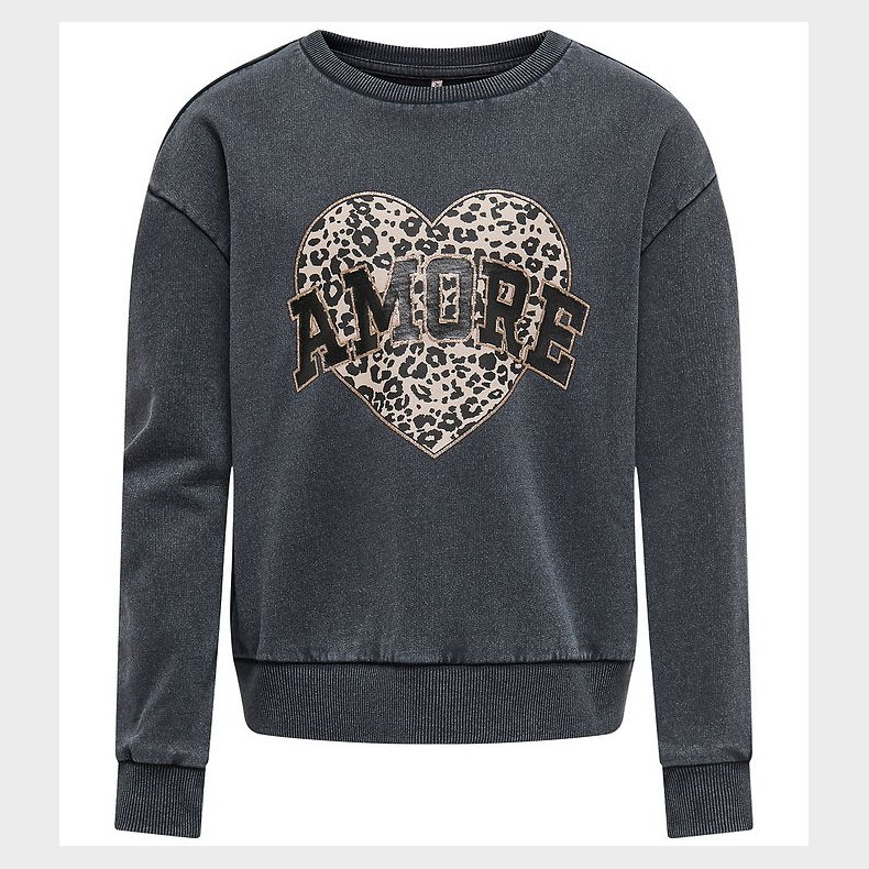 Kids Only Sweatshirt - Noos - KogRuna - Phantom/Amore/Leo