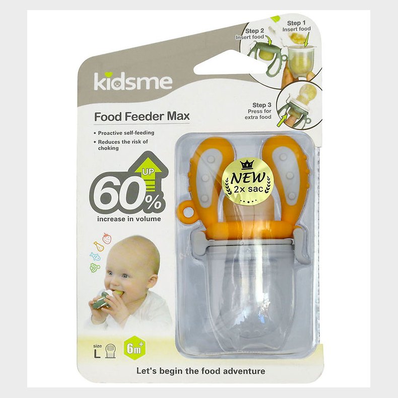 KidsMe Food Feeder Max - Large - Amber