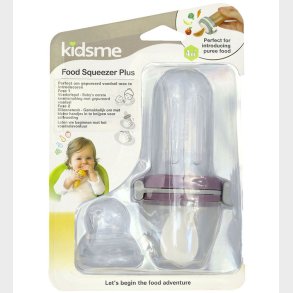 KidsMe Food Squeezer Plus - Plum