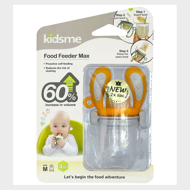 KidsMe Food Feeder Max - Medium - Amber