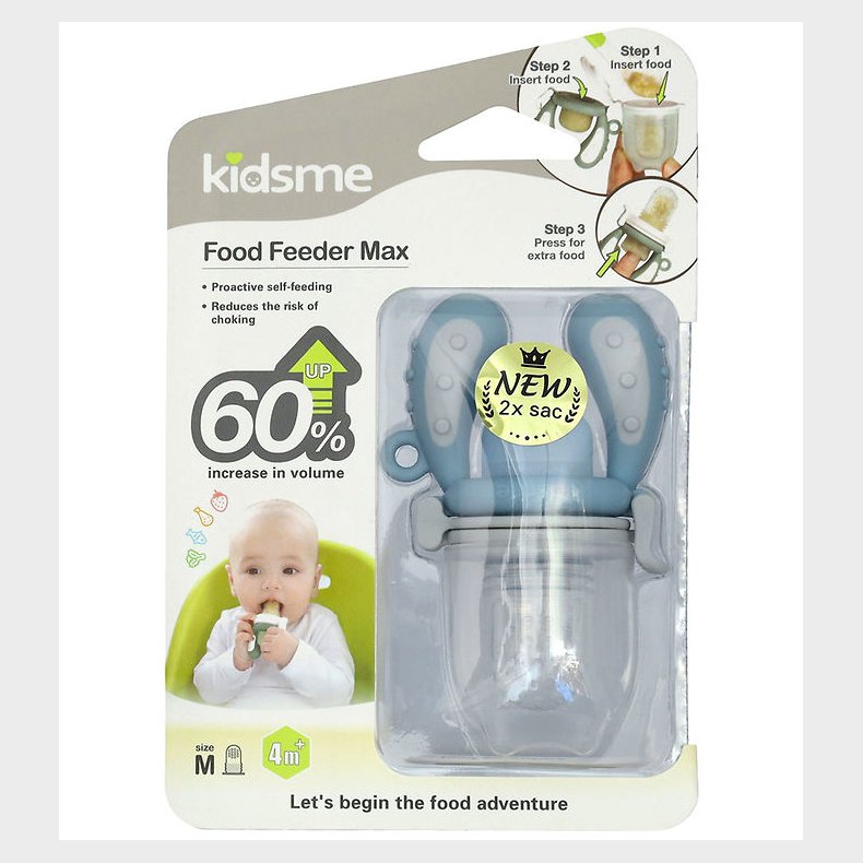 KidsMe Food Feeder Max - Medium - Azure