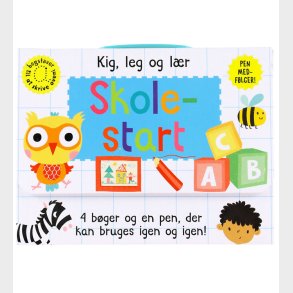 Alvilda Opgave Bog - Skriv Og Visk Ud - Skolestart